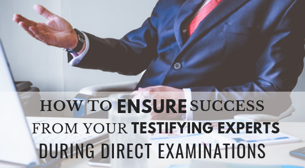 success of testifying experts