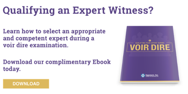 Qualifying an Expert Witness During Voir Dire eBook